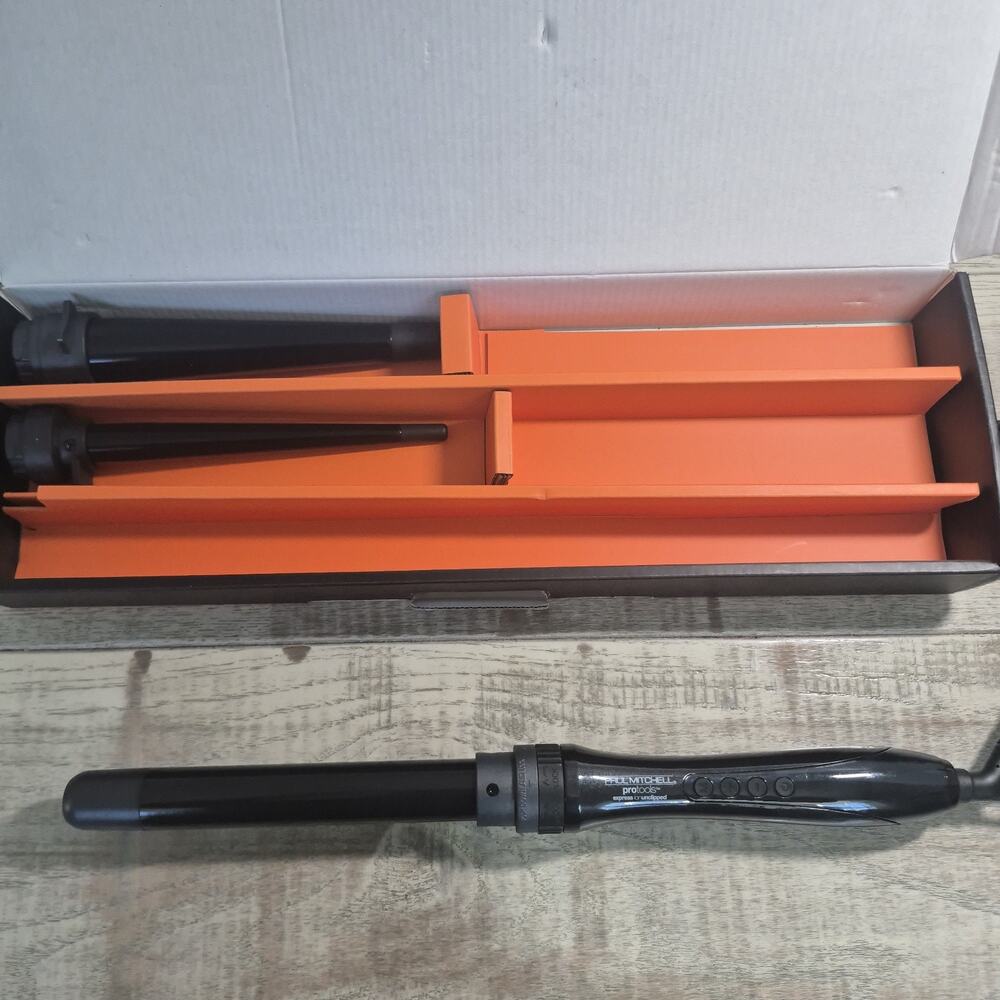 Paul Mitchell Express Ion Unclipped 3-in-1 Curling Iron - Black (31INA) - Picture 5 of 7